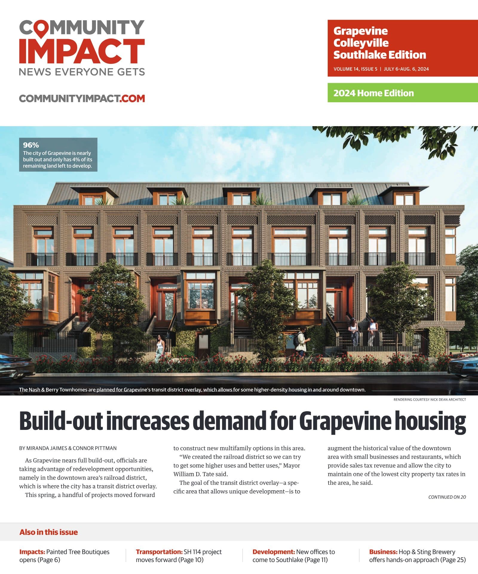 Grapevine - Colleyville - Southlake cover — July 2024