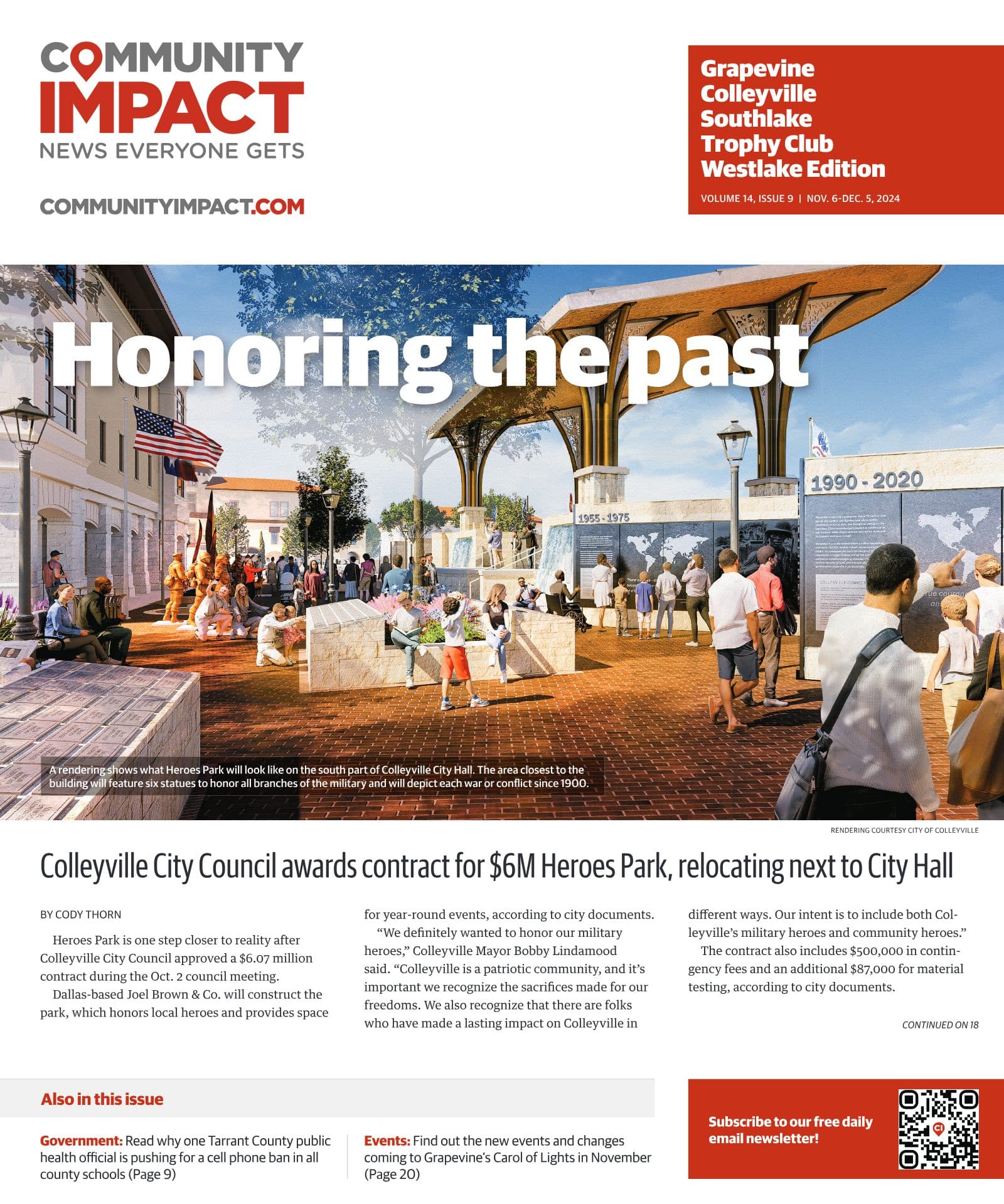 Grapevine - Colleyville - Southlake cover — November 2024