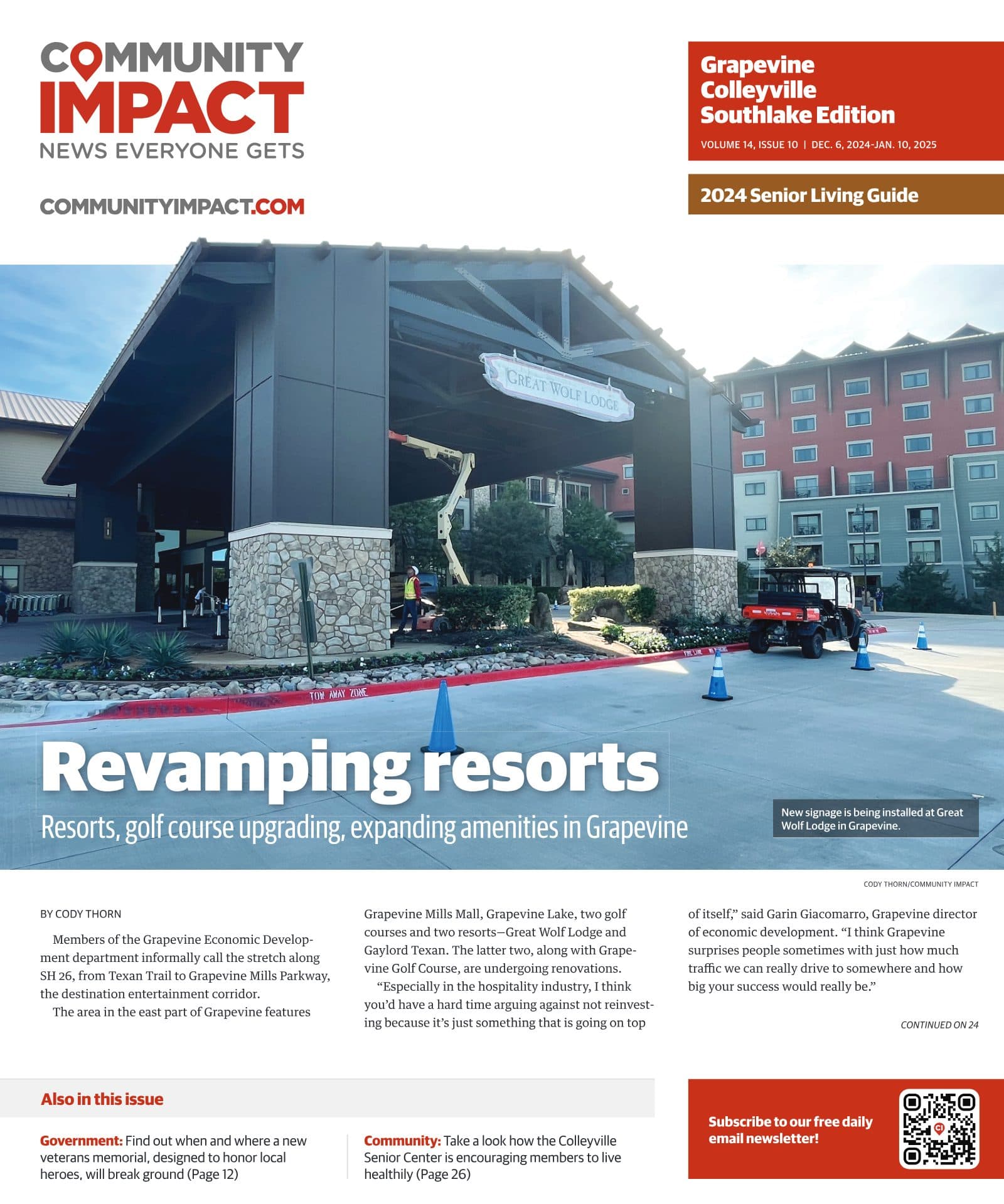 Grapevine - Colleyville - Southlake cover — December 2024