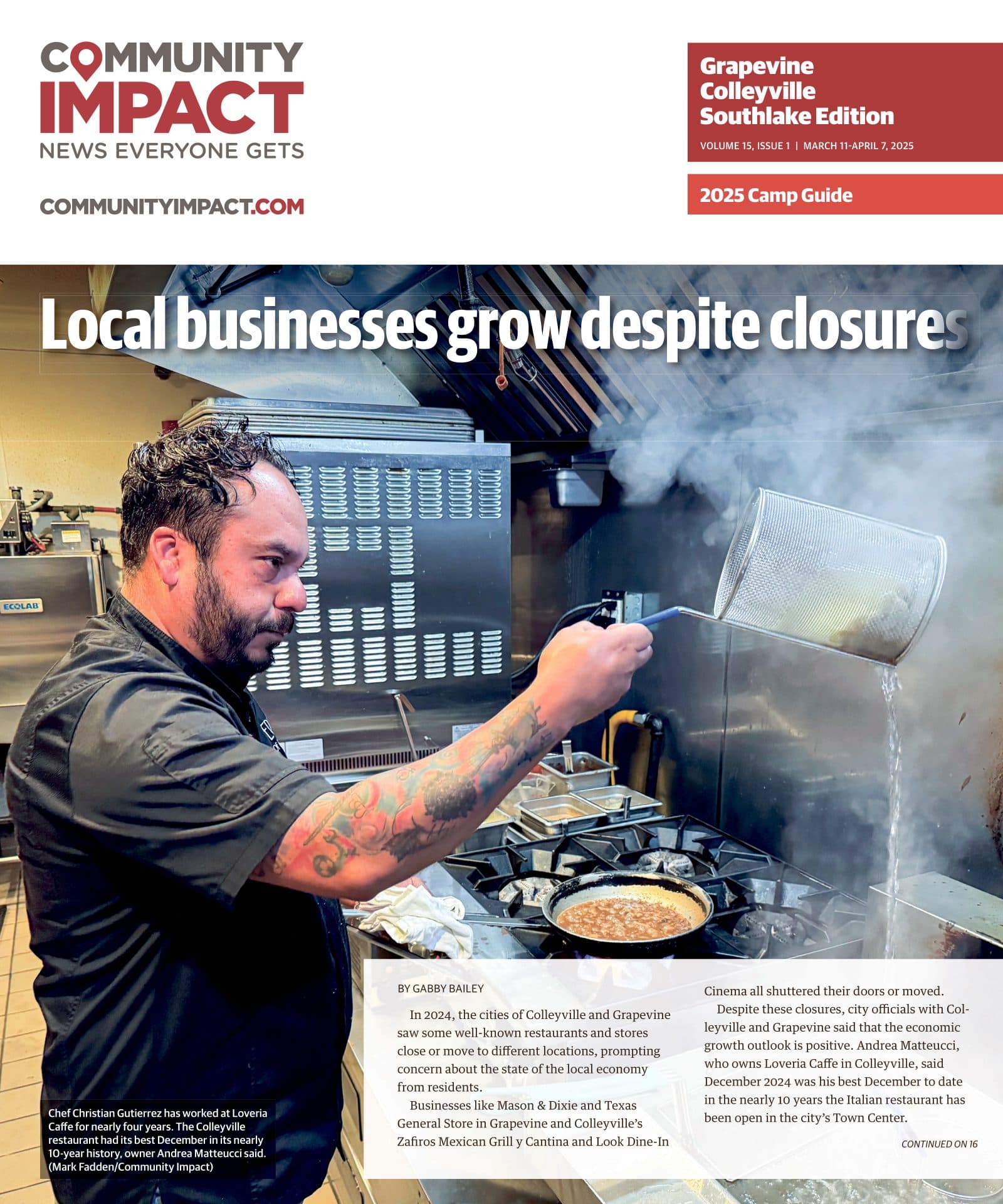 Grapevine - Colleyville - Southlake cover — March 2025