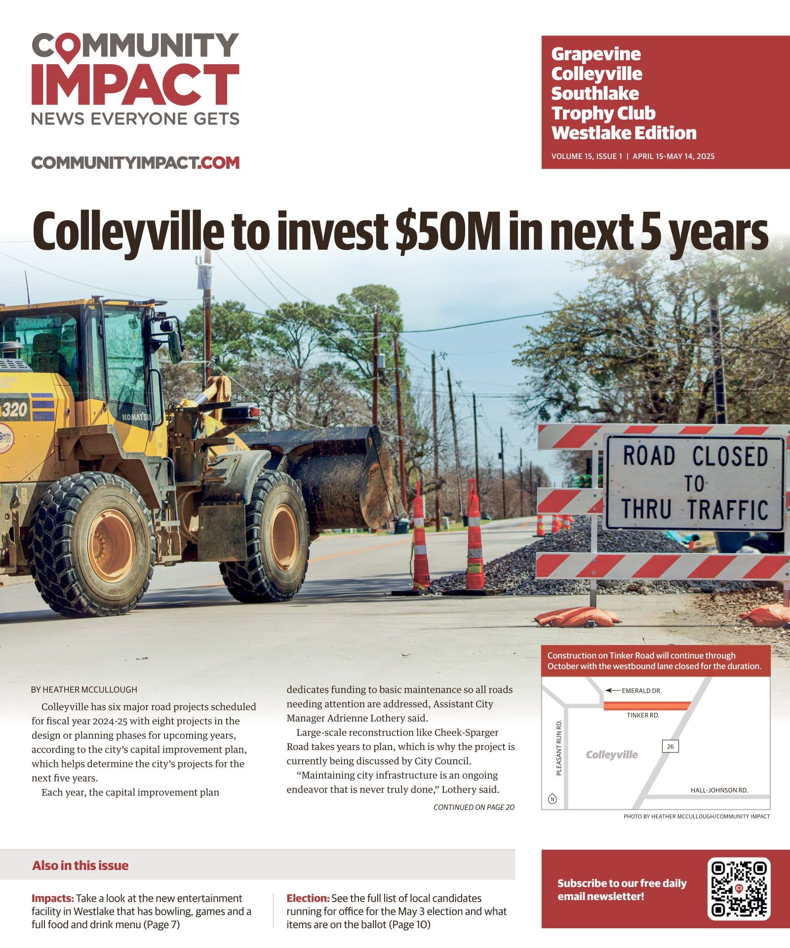 Grapevine - Colleyville - Southlake cover — April 2025