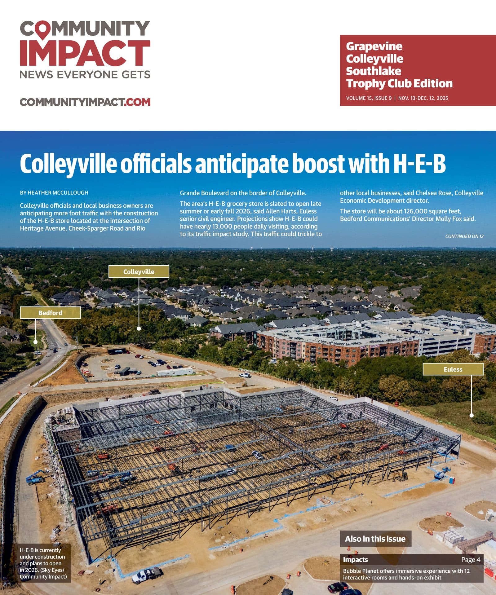 Grapevine - Colleyville - Southlake cover — November 2025