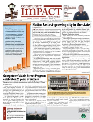 Georgetown cover — December 2007