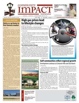 Georgetown cover — July 2008