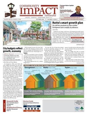 Georgetown cover — October 2008