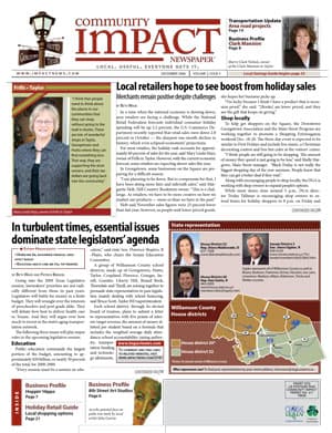 Georgetown cover — December 2008