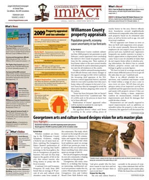Georgetown cover — February 2009
