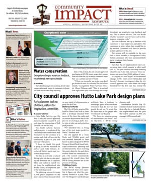 Georgetown cover — July 2009