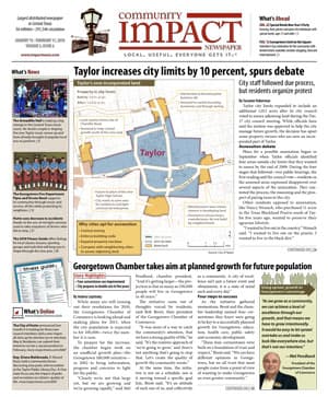 Georgetown cover — January 2010