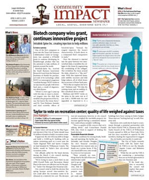 Georgetown cover — April 2010