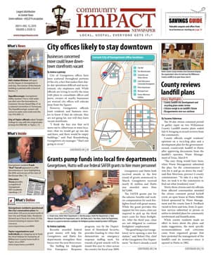 Georgetown cover — July 2010