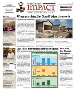 Georgetown cover — August 2010