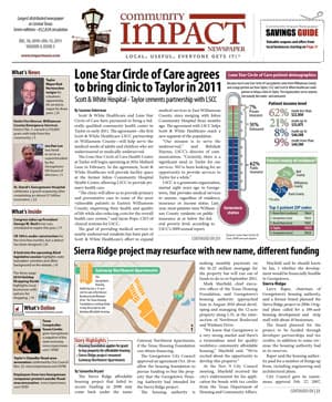 Georgetown cover — December 2010