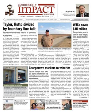 Georgetown cover — January 2011