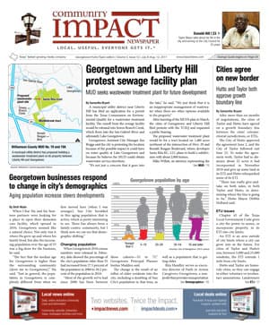 Georgetown cover — July 2011