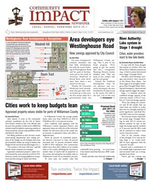 Georgetown cover — September 2011