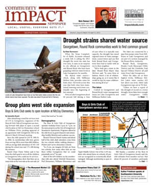 Georgetown cover — March 2012