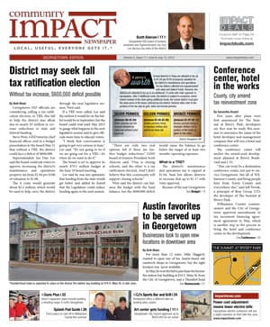 Georgetown cover — June 2012