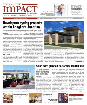 Georgetown cover — November 2012