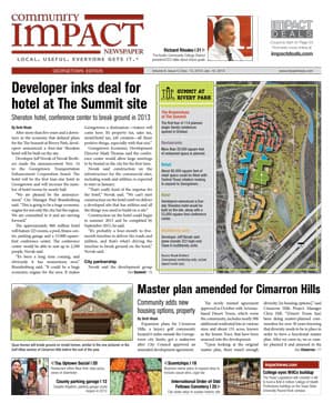 Georgetown cover — December 2012