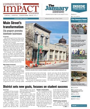 Georgetown cover — January 2013