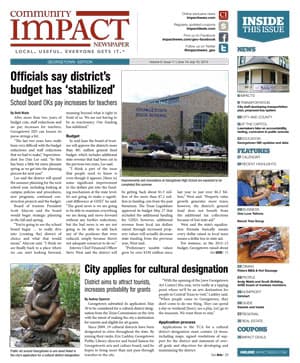 Georgetown cover — June 2013