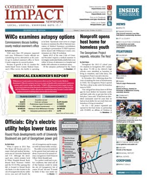 Georgetown cover — October 2013
