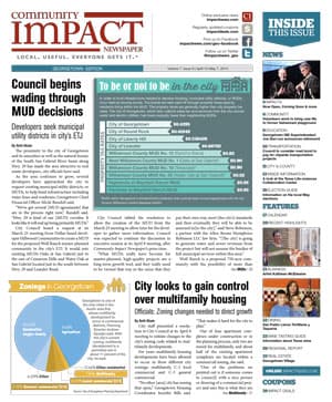 Georgetown cover — April 2014