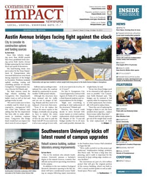 Georgetown cover — August 2014