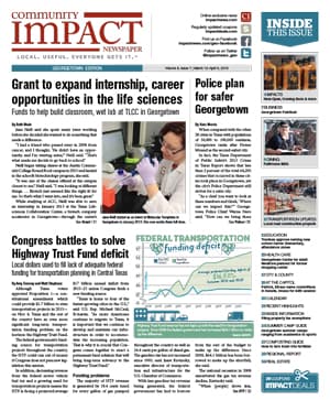 Georgetown cover — March 2015