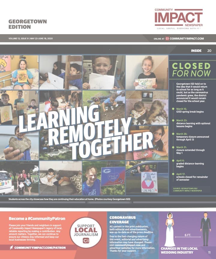 Georgetown cover — May 2020