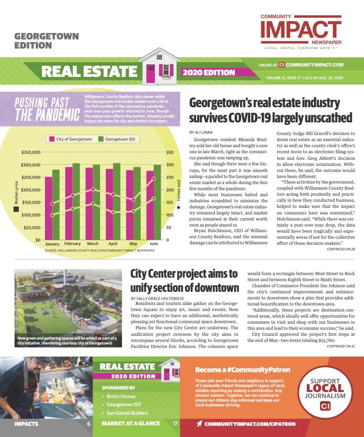 Georgetown cover — July 2020