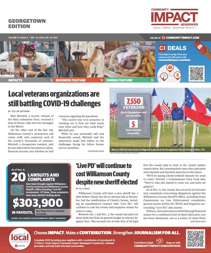 Georgetown cover — December 2020