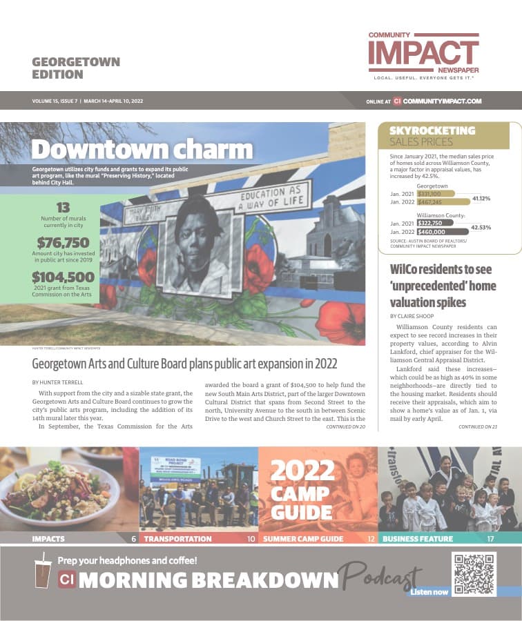Georgetown cover — March 2022