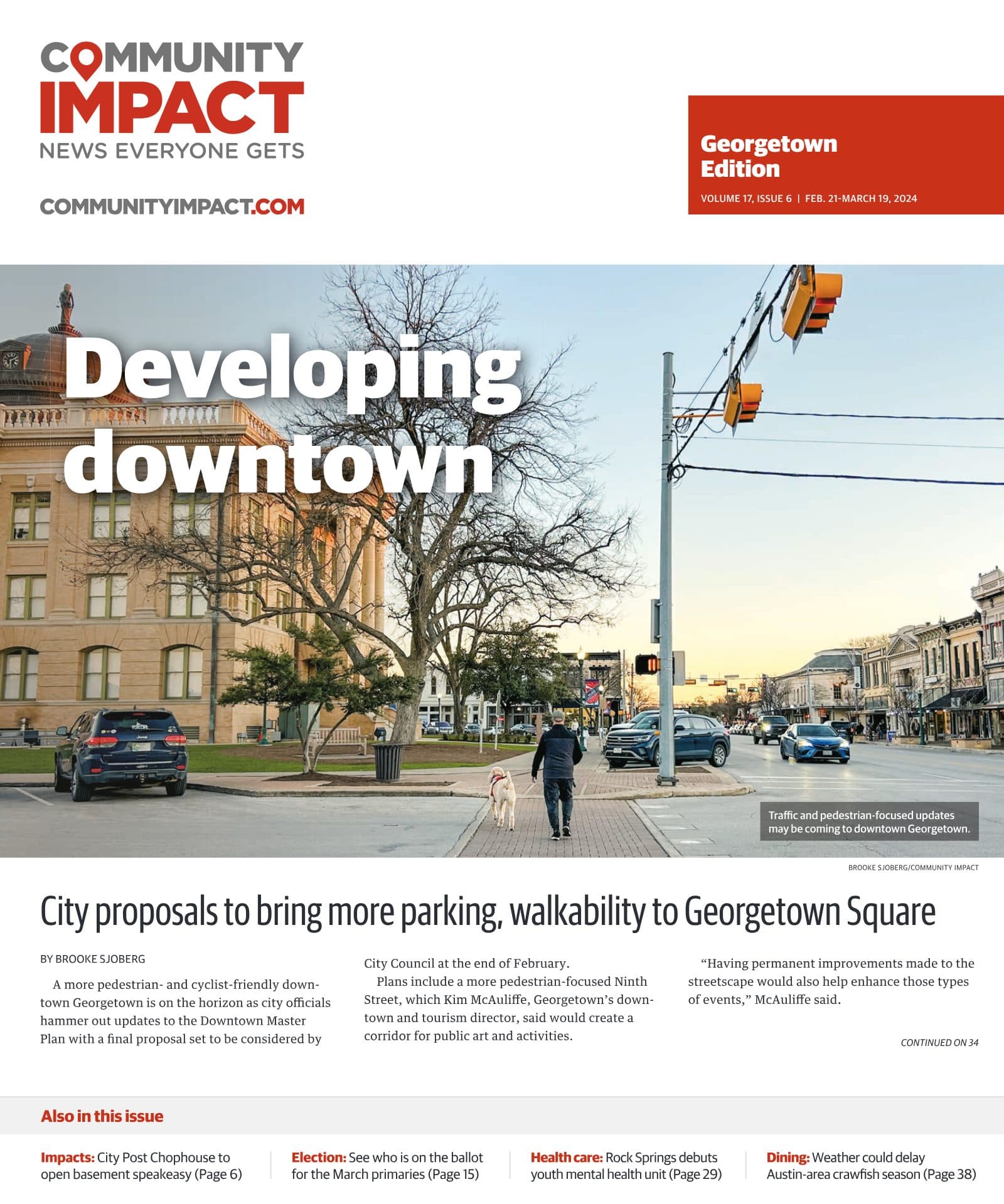 Georgetown cover — February 2024