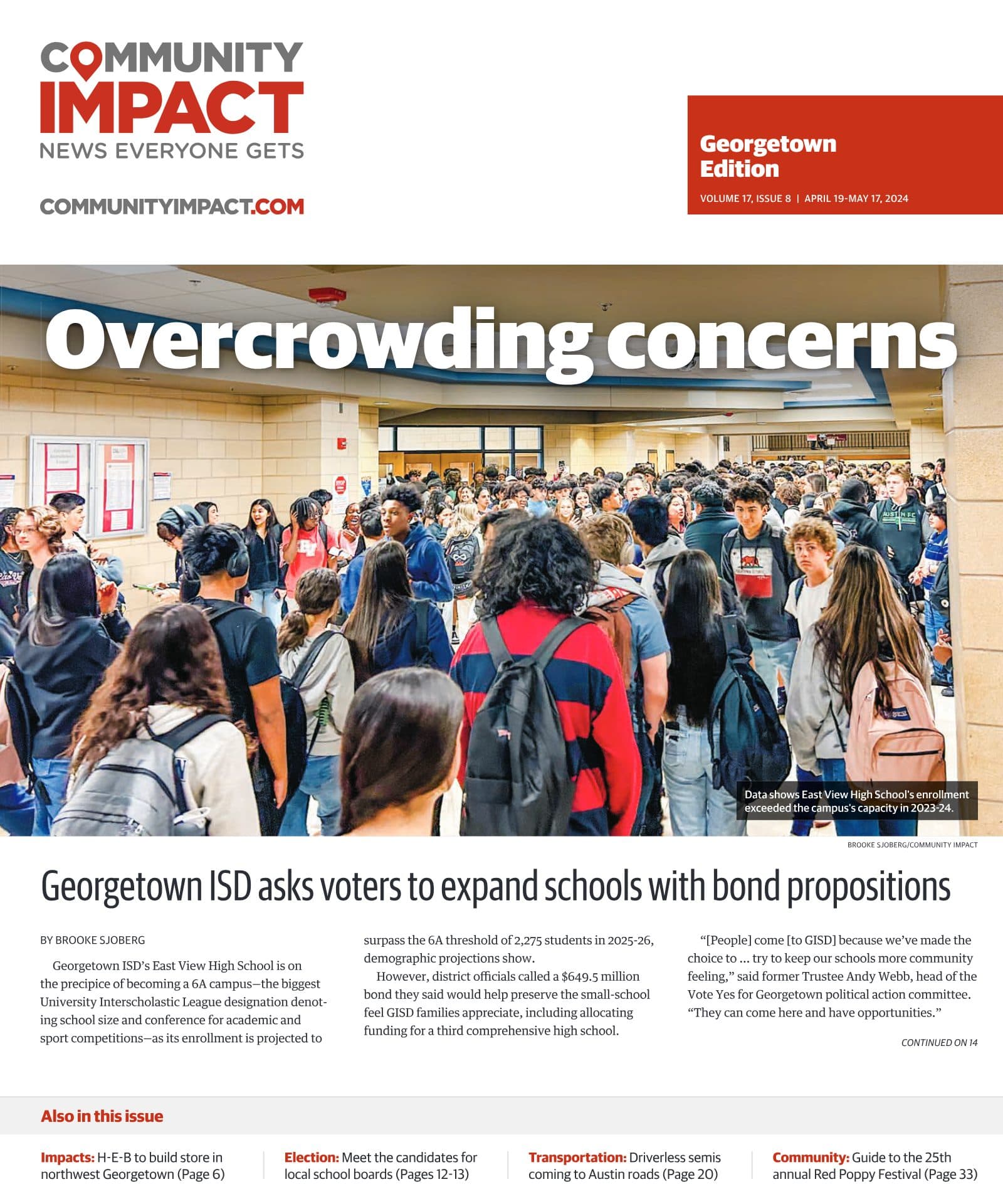 Georgetown cover — April 2024