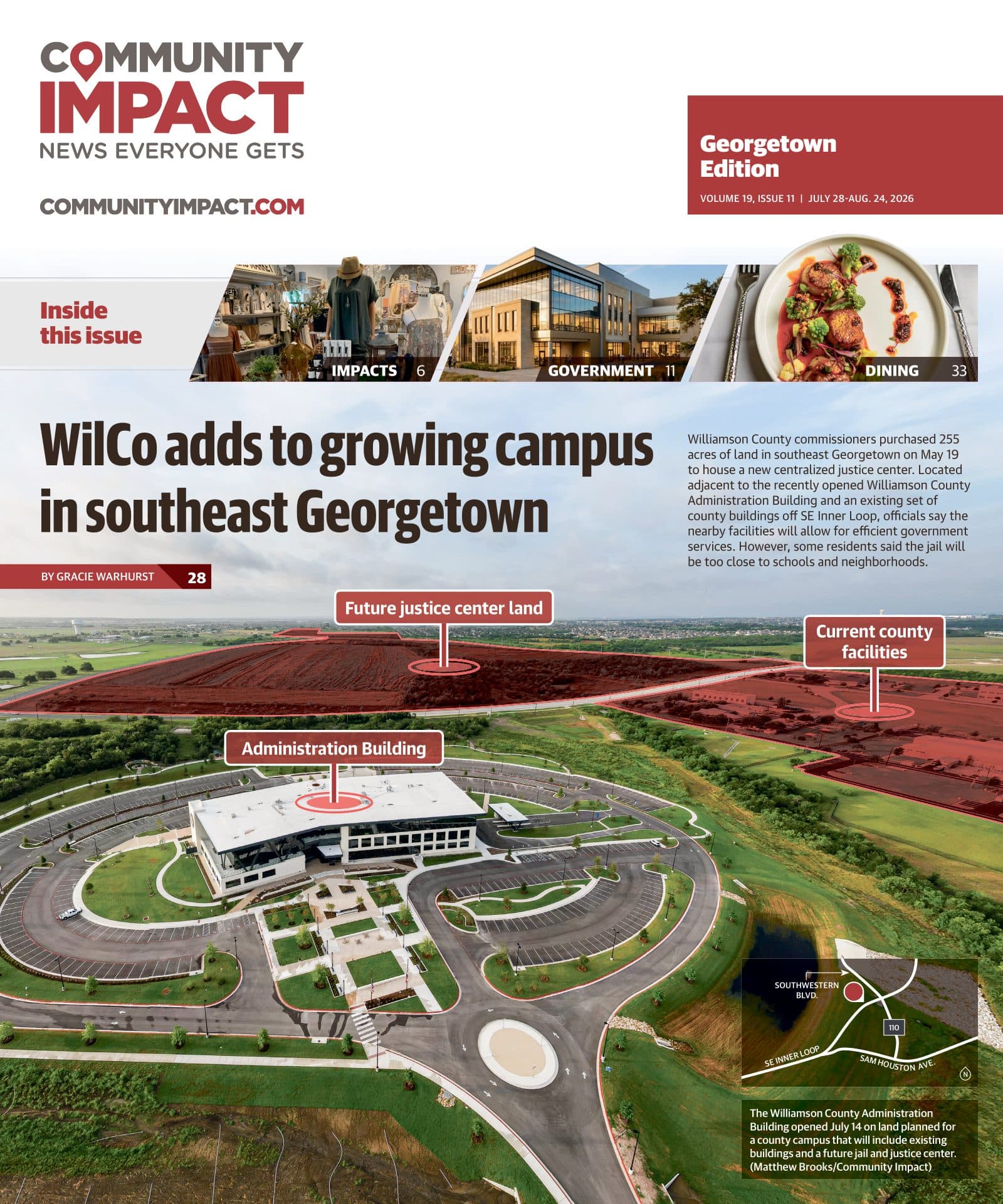 Georgetown cover — July 2026