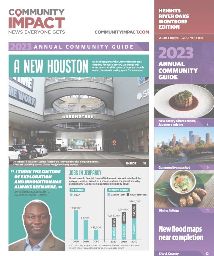 Heights - River Oaks - Montrose cover — January 2023