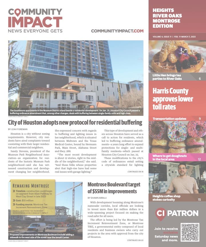 Heights - River Oaks - Montrose cover — February 2023