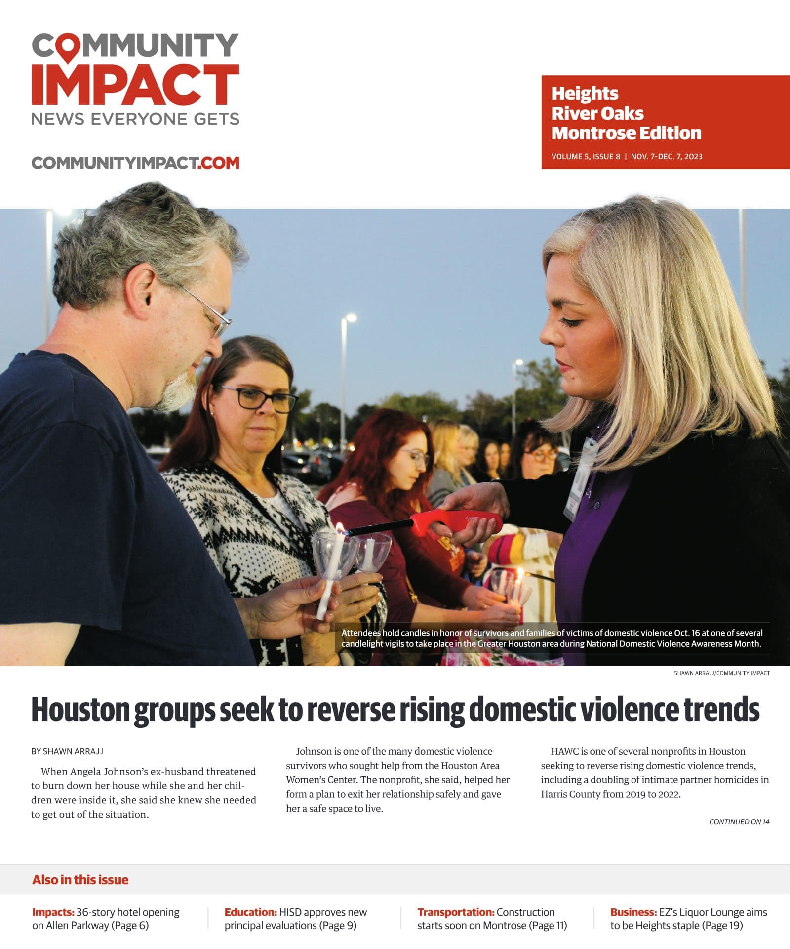 Heights - River Oaks - Montrose cover — November 2023