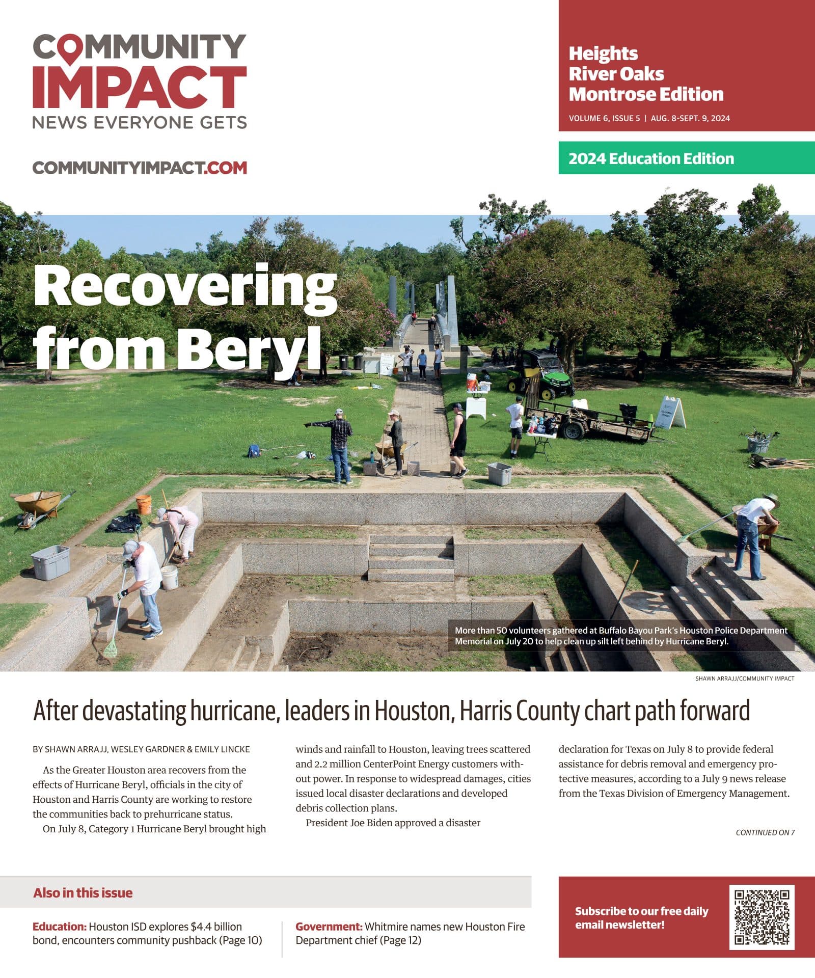 Heights - River Oaks - Montrose cover — August 2024