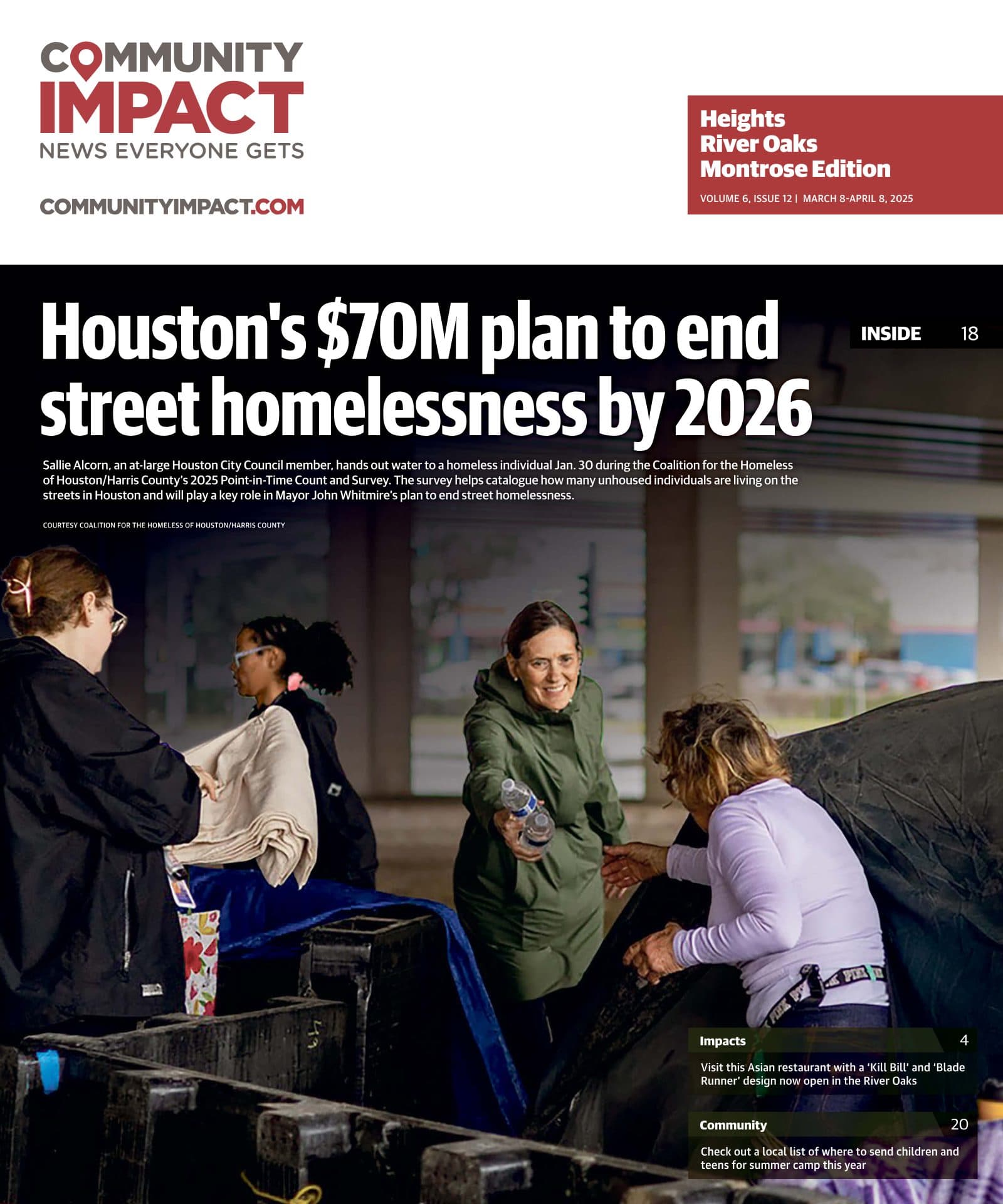 Heights - River Oaks - Montrose cover — March 2025