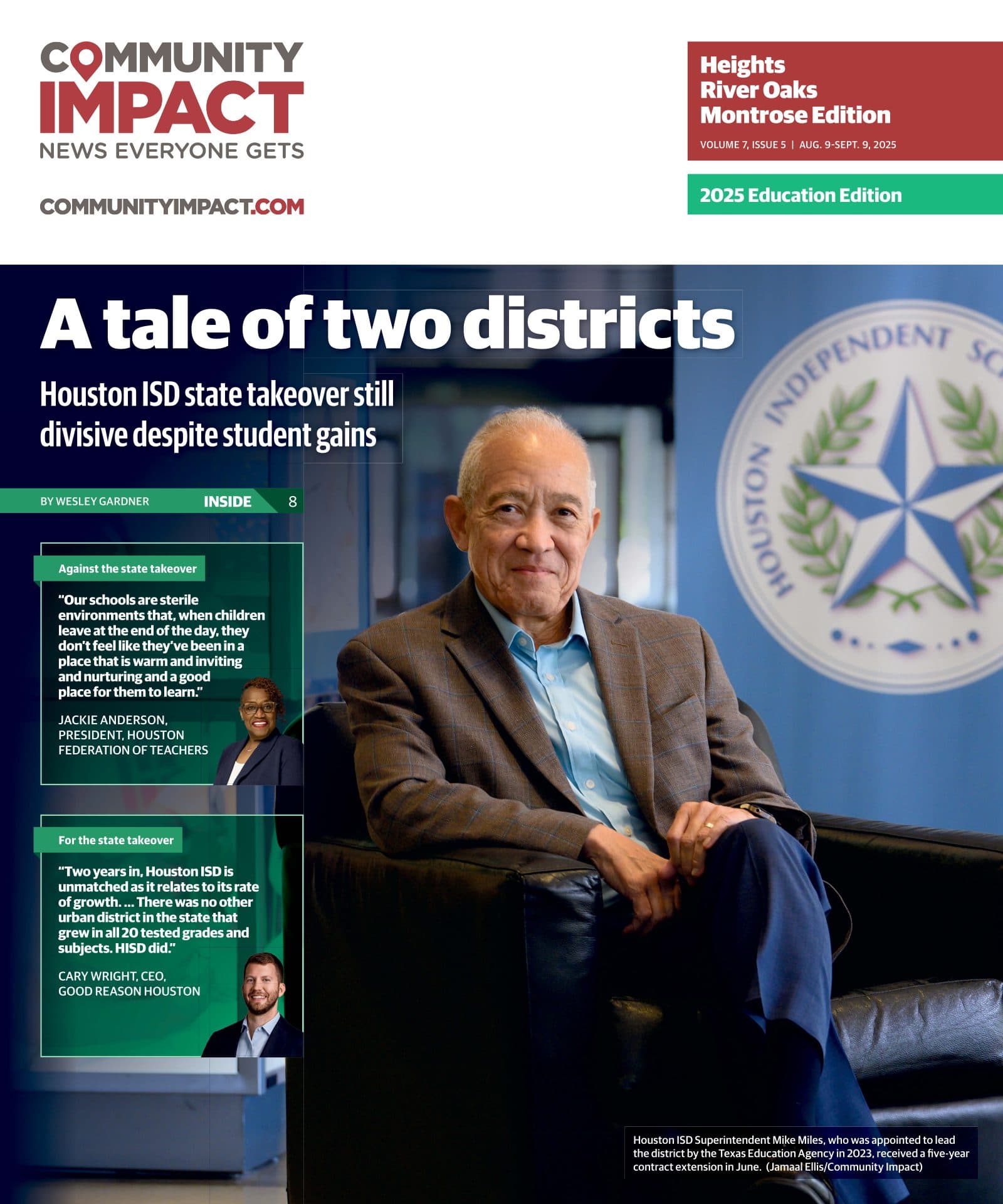Heights - River Oaks - Montrose cover — August 2025