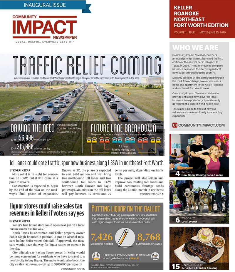 Keller - Roanoke - Northeast Fort Worth cover — May 2019
