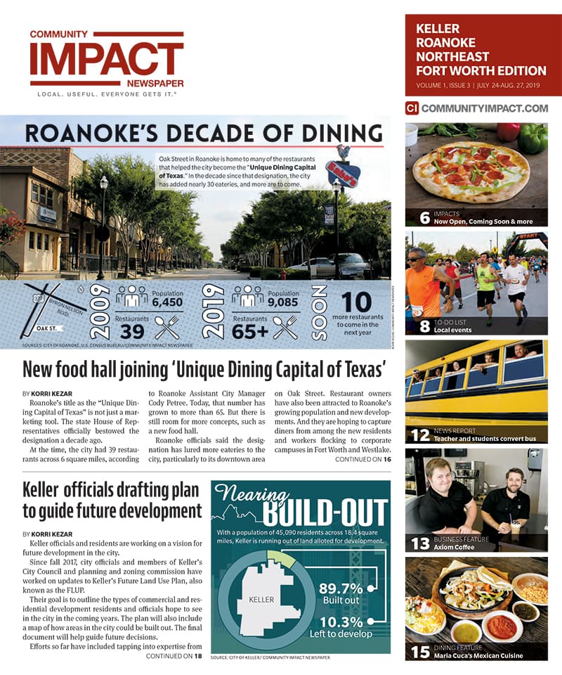 Keller - Roanoke - Northeast Fort Worth cover — July 2019