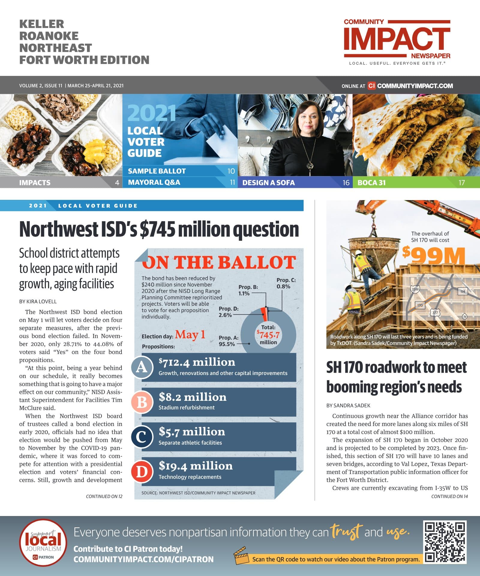 Keller - Roanoke - Northeast Fort Worth cover — March 2021