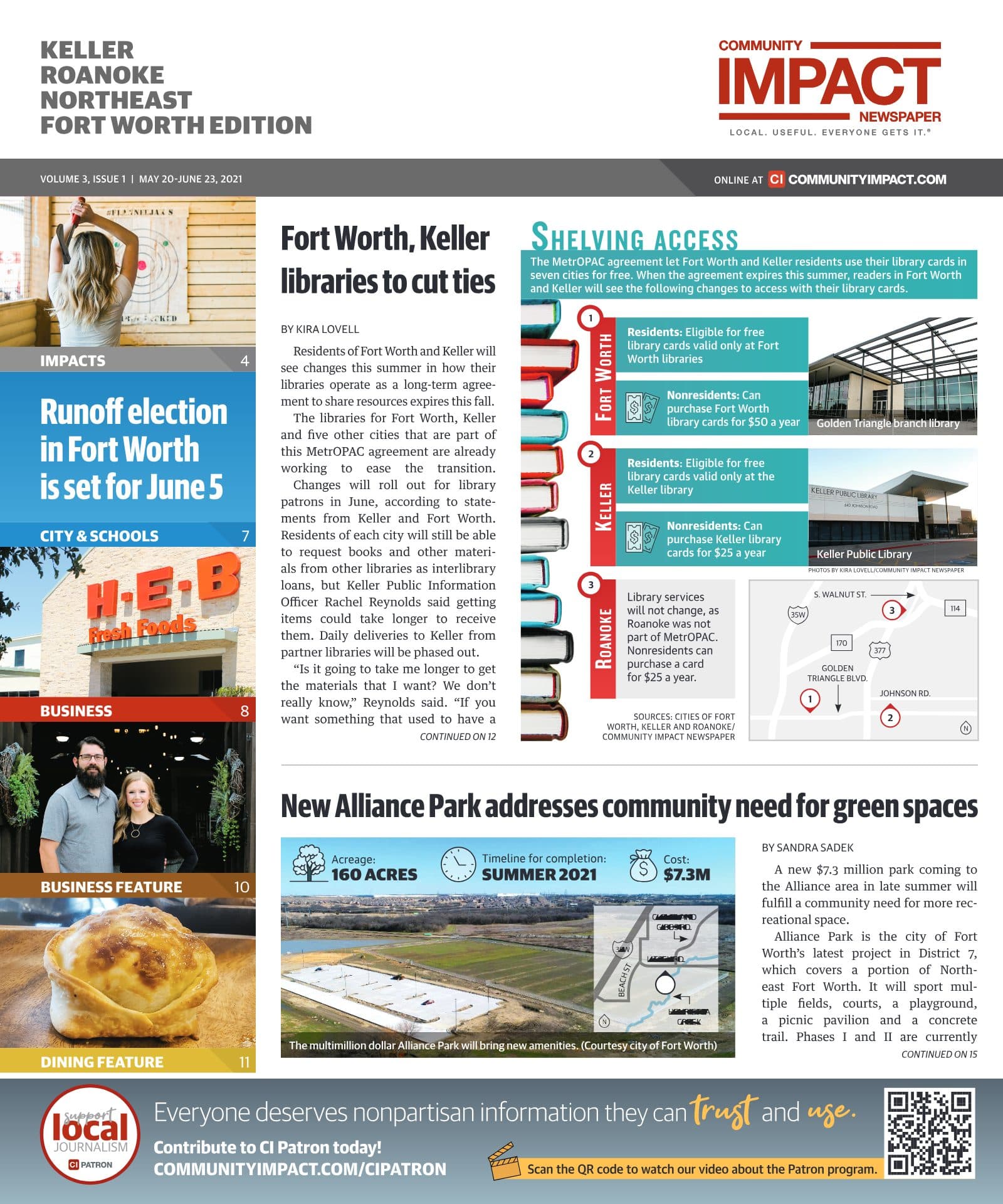 Keller - Roanoke - Northeast Fort Worth cover — May 2021