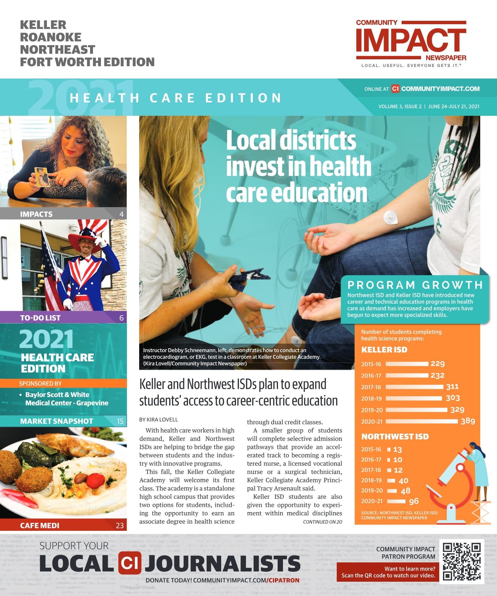 Keller - Roanoke - Northeast Fort Worth cover — June 2021