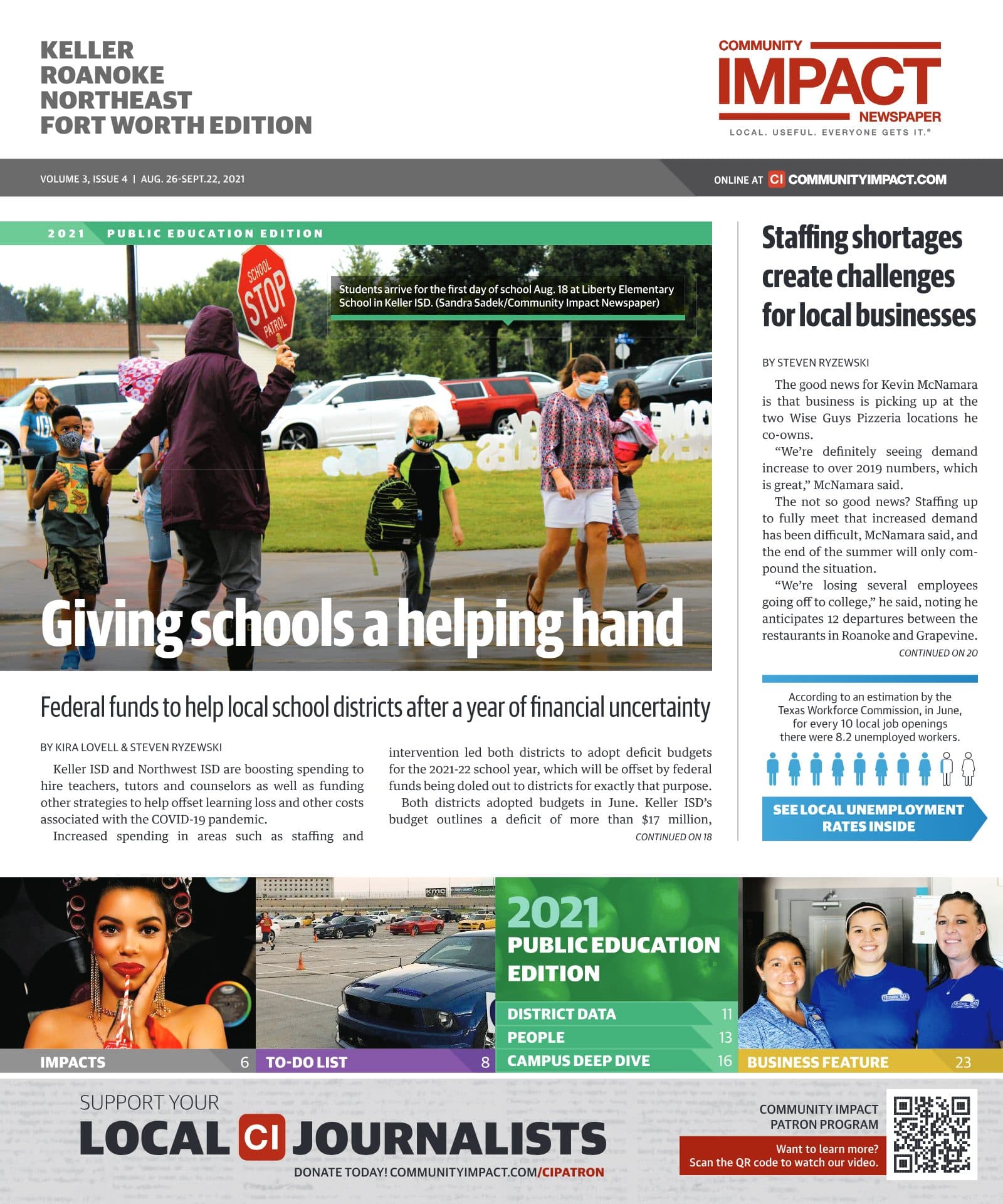 Keller - Roanoke - Northeast Fort Worth cover — August 2021