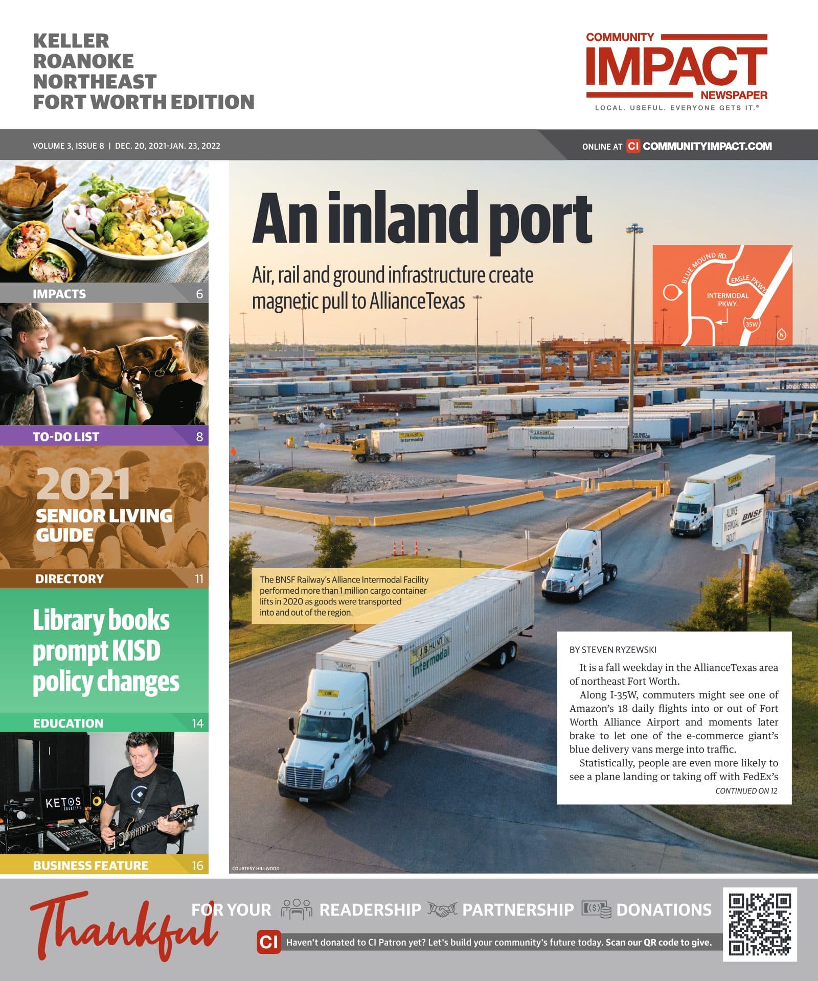 Keller - Roanoke - Northeast Fort Worth cover — December 2021